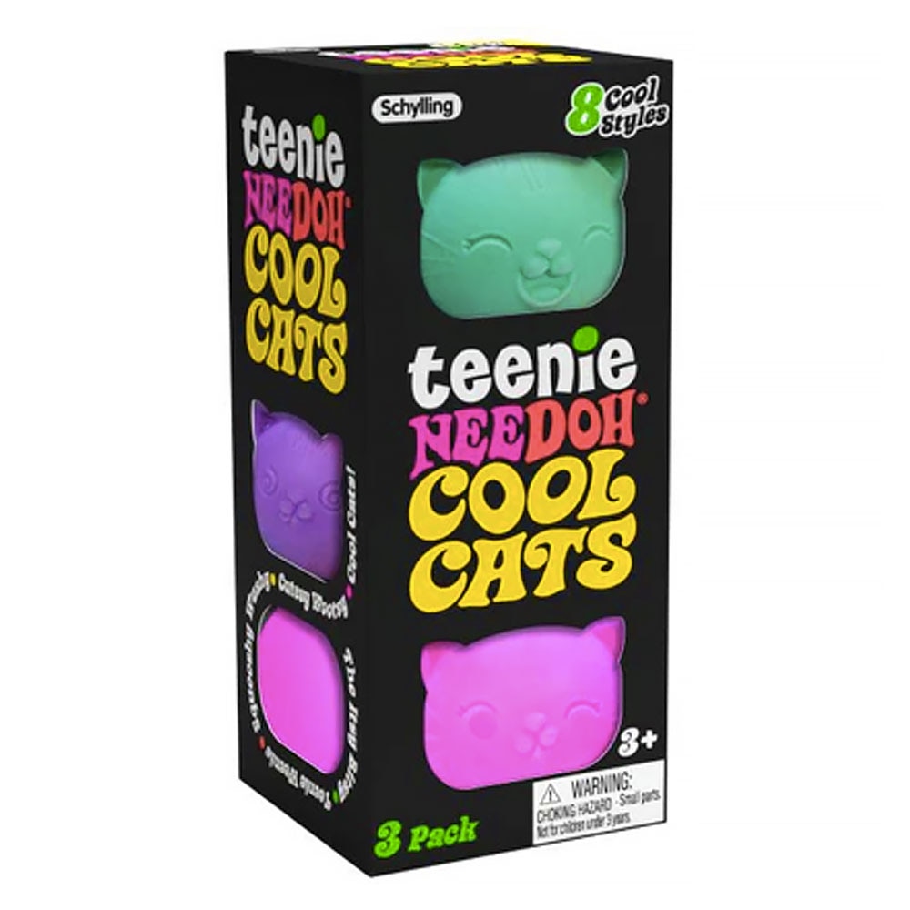 マサオ スケルヴ デザイナーズトイ Teenie Nee Doh Cool Cats 3 pk | Henry Bear's Park